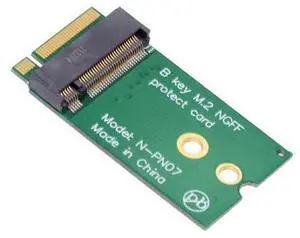 Vszerda B-Key 22x30mm to 22x42mm Male to Female Extension Adapter for 2230 SSD Wireless Card Vszerda B-Key 22x30mm to 22x42mm Male to Female Extension Adapter for 2230 SSD Wireless Card