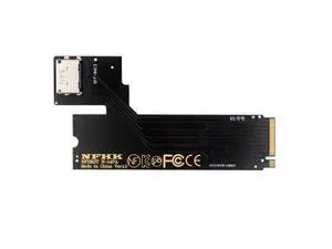 Vszerda PCI-E 4.0 4X NVMe M.2 M-Key Male to Oculink SFF-8612 SFF-8611 Host Adapter for 2022 2023 ThinkBook 14+ SSD & External Graphics Card Vszerda PCI-E 4.0 4X NVMe M.2 M-Key Male to Oculink SFF-8612 SFF-8611 Host Adapter for 2022 2023 ThinkBook 14+ SSD & External Graphics Card
