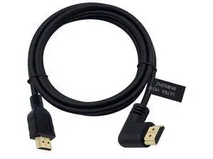 Vszerda 8K HDMI 2.1 Cable 6ft /1.8m, 90 Degree Left Angle HDMI Male to Male Cord, Ultra High Speed 8K@60Hz Resolution &48Gbps Bandwith Compatible for 3D HDRTV/Xbox /PS4 /PS5(M/M Left) Vszerda 8K HDMI 2.1 Cable 6ft /1.8m, 90 Degree Left Angle HDMI Male to Male Cord, Ultra High Speed 8K@60Hz Resolution &48Gbps Bandwith Compatible for 3D HDRTV/Xbox /PS4 /PS5(M/M Left)