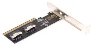 Vszerda Slimline Dual SFF-8654 8X 4 NVME to PCIE Express 3.0 4.0 Raid Card VROC Raid0 Hyper Adapter Vszerda Slimline Dual SFF-8654 8X 4 NVME to PCIE Express 3.0 4.0 Raid Card VROC Raid0 Hyper Adapter