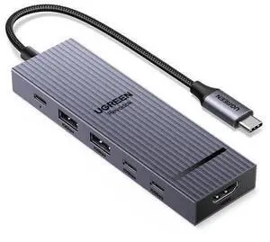 UGREEN Revodok Pro USB-C Hub 6 in 1 10Gbps 4K 60Hz HDMI, 100W Power Delivery for MacBook Pro/Air, iPad Pro, Thinkpad Rog Ally and More. UGREEN Revodok Pro USB-C Hub 6 in 1 10Gbps 4K 60Hz HDMI, 100W Power Delivery for MacBook Pro/Air, iPad Pro, Thinkpad Rog Ally and More.