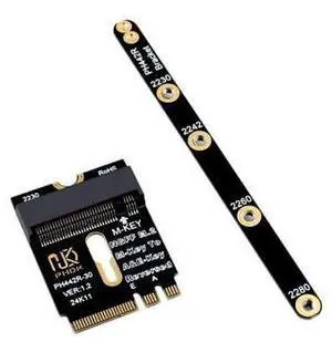 Vszerda M.2 (NGFF) 2230 2242 NVME SSD to M2 A/E Key Port Card (Fit 2230,2242 nVME SSD) Vszerda M.2 (NGFF) 2230 2242 NVME SSD to M2 A/E Key Port Card (Fit 2230,2242 nVME SSD)