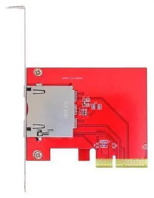 Vszerda PCI-E 4.0 PCIE 4X Host to CF Express Extension Card Socket Adapter for CFE Type-B Support R5 Z6 Z7 Memory Card Vszerda PCI-E 4.0 PCIE 4X Host to CF Express Extension Card Socket Adapter for CFE Type-B Support R5 Z6 Z7 Memory Card