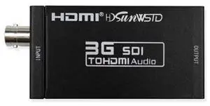 Vszerda SDI to HDMI Adapter Video Converter Mini 3G HD 720p/1080p Sdi Hdmi Adapter for HD-SDI and 3G-SDI Signals Vszerda SDI to HDMI Adapter Video Converter Mini 3G HD 720p/1080p Sdi Hdmi Adapter for HD-SDI and 3G-SDI Signals
