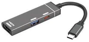 Vszerda USB-C Type-C to HDMI Multiport Adapter 4K@120hz USB 3.0 OTG Converter HDTV with Female PD 100W Power Port Vszerda USB-C Type-C to HDMI Multiport Adapter 4K@120hz USB 3.0 OTG Converter HDTV with Female PD 100W Power Port