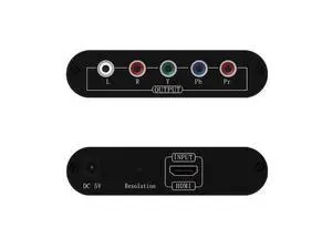 Vszerda HDMI to 1080P Component Video (YPbPr/RGB/ 5RCA) Scaler Converter Adapter + R/L Support PS3, PS4, Blu-ray Player, DVD, Xbox, Notebook Vszerda HDMI to 1080P Component Video (YPbPr/RGB/ 5RCA) Scaler Converter Adapter + R/L Support PS3, PS4, Blu-ray Player, DVD, Xbox, Notebook