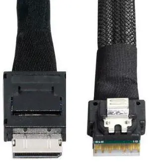 Vszerda OcuLink PCIe 4.0 PCI-Express SFF-8611 4i to SFF-8654 Slimline SSD eGPU Data Active Cable External Graphics Card 50cm Vszerda OcuLink PCIe 4.0 PCI-Express SFF-8611 4i to SFF-8654 Slimline SSD eGPU Data Active Cable External Graphics Card 50cm