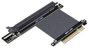 Vszerda PCIE 4.0 X8 to X16 Extension Cable PCI-e 8X 16x Adapter Riser for Server 4.0 Graphics Card GTX3080ti RX5700xt Pcie4.0 Gen 4 (R83SH 4.0,25cm) Vszerda PCIE 4.0 X8 to X16 Extension Cable PCI-e 8X 16x Adapter Riser for Server 4.0 Graphics Card GTX3080ti RX5700xt Pcie4.0 Gen 4 (R83SH 4.0,25cm)