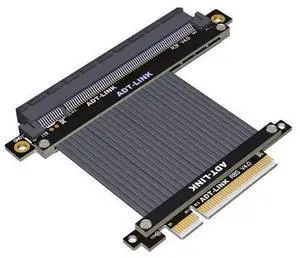 Vszerda PCIE 4.0 X8 to X16 Extension Cable PCI-e 8X 16x Adapter Riser for Server 4.0 Graphics Card GTX3080ti RX5700xt Pcie4.0 Gen 4 (R83SF 4.0,25cm) Vszerda PCIE 4.0 X8 to X16 Extension Cable PCI-e 8X 16x Adapter Riser for Server 4.0 Graphics Card GTX3080ti RX5700xt Pcie4.0 Gen 4 (R83SF 4.0,25cm)
