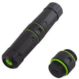 Vszerda Waterproof USB C Connector 10Gbps, USB C Data Waterproof Connector, Type C 3.1 Panel Mount Adaper Coupler Bulkhead Outdoor Charging Socket for Data Transfer,1-Pack Vszerda Waterproof USB C Connector 10Gbps, USB C Data Waterproof Connector, Type C 3.1 Panel Mount Adaper Coupler Bulkhead Outdoor Charging Socket for Data Transfer,1-Pack