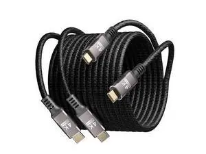 Vszerda Long USB C to USB C 10ft 2Pack Compatible with Thunderbolt 3,UsbC 3.1 Cable 10Gbps Data Transfer,4K@60Hz/2K@120Hz Video Output Monitor Cord,Type-C Nylon Braided 100W 5A PD3.0 Fast Charging. Vszerda Long USB C to USB C 10ft 2Pack Compatible with Thunderbolt 3,UsbC 3.1 Cable 10Gbps Data Transfer,4K@60Hz/2K@120Hz Video Output Monitor Cord,Type-C Nylon Braided 100W 5A PD3.0 Fast Charging.