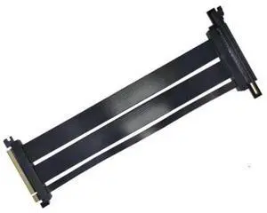 Vszerda PCI-E 4.0 High Speed Flexible Extender Riser Cable 30cm 180 Degree for GTX1080, GTX1080Ti, RTX2060, RTX2070, RTX2080, RTX2080Ti, RTX3080,RTX3090, RX570 etc Vszerda PCI-E 4.0 High Speed Flexible Extender Riser Cable 30cm 180 Degree for GTX1080, GTX1080Ti, RTX2060, RTX2070, RTX2080, RTX2080Ti, RTX3080,RTX3090, RX570 etc