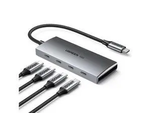 UGREEN USB C Hub 10Gbps, 4 Ports USB 3.2 Data Only Adapter, High Speed Multiport Splitter for MacBook Air/Pro, iMac, iPad Pro, iPhone 15/15 Pro, Galaxy S23, and More UGREEN USB C Hub 10Gbps, 4 Ports USB 3.2 Data Only Adapter, High Speed Multiport Splitter for MacBook Air/Pro, iMac, iPad Pro, iPhone 15/15 Pro, Galaxy S23, and More