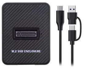 Vszerda USB 3.0 Type-C USB-C to NVME M-Key M.2 NGFF SATA RTL9210B Chipset SSD Docking Vertical External PCBA Case Enclosure Vszerda USB 3.0 Type-C USB-C to NVME M-Key M.2 NGFF SATA RTL9210B Chipset SSD Docking Vertical External PCBA Case Enclosure