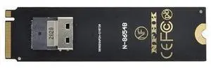 Vszerda NGFF M-Key NVME to U.2 U2 Kit SFF-8639 to SFF-8654 Slimline SAS PCIe SSD Adapter for Mainboard Vszerda NGFF M-Key NVME to U.2 U2 Kit SFF-8639 to SFF-8654 Slimline SAS PCIe SSD Adapter for Mainboard