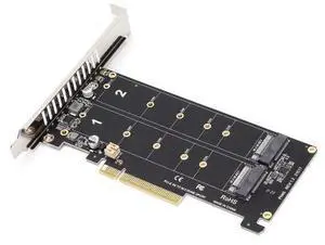 Vszerda M.2 NVME SSD M Key to PCIE X8 Adapter Card, PCIE to NVME Drive Expansion Card, 32Gbps SSD PCIE 3.0/4.0 Adapter for Desktop PC, PCI E Full Channel Full Speed(ph45) Vszerda M.2 NVME SSD M Key to PCIE X8 Adapter Card, PCIE to NVME Drive Expansion Card, 32Gbps SSD PCIE 3.0/4.0 Adapter for Desktop PC, PCI E Full Channel Full Speed(ph45)