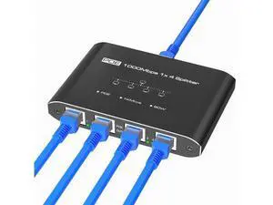 Vszerda PoE Splitter 1 in 4 Out, Gigabit 4 Port PoE Switch, IEEE 802.3at/af Compliant, 30W per Port Power Over Ethernet Hub for IP Cameras/APVoIP Phones (328 Ft), PoE+ Splitter for Cat5e/6/7/8 Cable Vszerda PoE Splitter 1 in 4 Out, Gigabit 4 Port PoE Switch, IEEE 802.3at/af Compliant, 30W per Port Power Over Ethernet Hub for IP Cameras/APVoIP Phones (328 Ft), PoE+ Splitter for Cat5e/6/7/8 Cable