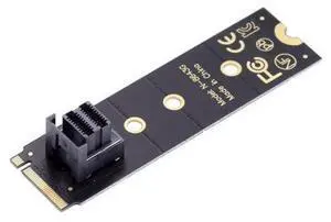 Vszerda 22x80mm U.2 Kit SFF-8639 NVME PCIe4.0 SSD Adapter for Mainboard SSD 750 p3600 p3700 M.2 SFF-8643 Mini SAS HD Vszerda 22x80mm U.2 Kit SFF-8639 NVME PCIe4.0 SSD Adapter for Mainboard SSD 750 p3600 p3700 M.2 SFF-8643 Mini SAS HD