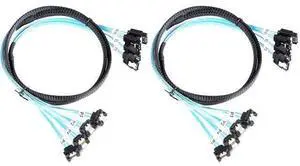 Vszerda SATA-III Cable:1M 4Pcs/Set Thin Right-Angle SATA Cable 90-Degree, Bundled Angled to Straight SAS 6Gbps Data Replacement for Server-Raid SDD HDD CD DVD Drives (3.3FT) (Pack of 2) Vszerda SATA-III Cable:1M 4Pcs/Set Thin Right-Angle SATA Cable 90-Degree, Bundled Angled to Straight SAS 6Gbps Data Replacement for Server-Raid SDD HDD CD DVD Drives (3.3FT) (Pack of 2)