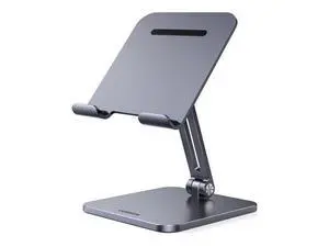 UGREEN Tablet Stand Compatible for iPad Desk Stand Holder Adjustable Aluminum Thicker Base Compatible with iPad Pro Air Mini 13 12.9 11 Inch Home Office Desk Accessories Grey UGREEN Tablet Stand Compatible for iPad Desk Stand Holder Adjustable Aluminum Thicker Base Compatible with iPad Pro Air Mini 13 12.9 11 Inch Home Office Desk Accessories Grey