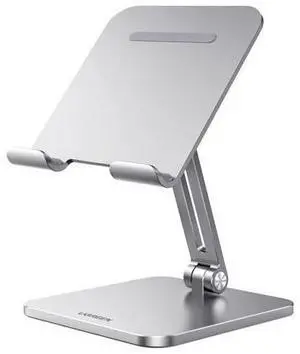 UGREEN Tablet Stand Compatible for iPad Desk Stand Holder Adjustable Aluminum Thicker Base Compatible with iPad Pro Air Mini 13 12.9 11 Inch Home Office Desk Accessories Silver UGREEN Tablet Stand Compatible for iPad Desk Stand Holder Adjustable Aluminum Thicker Base Compatible with iPad Pro Air Mini 13 12.9 11 Inch Home Office Desk Accessories Silver