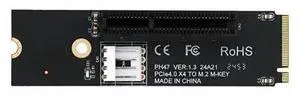 Vszerda M-Key 22x80mm Extender to PCI-E X1 X4 X8 X16 Graphics Card Riser Adapter PCI-Express for M2 2260 2280 Vszerda M-Key 22x80mm Extender to PCI-E X1 X4 X8 X16 Graphics Card Riser Adapter PCI-Express for M2 2260 2280
