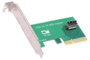 Vszerda MCIO Mini Cool Edge IO Female to PCI-Express 5.0 4.0 4X Host Adapter for M.2 NVME to U.2 SSD with Low Profile Bracket Vszerda MCIO Mini Cool Edge IO Female to PCI-Express 5.0 4.0 4X Host Adapter for M.2 NVME to U.2 SSD with Low Profile Bracket