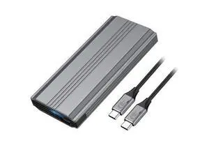 Vszerda 20Gbps USB Adapter Reader Case Type-C USB3.2 USB4 to M-Key M.2 NGFF NVME SATA SSD PCBA Enclosure 2280/2242/2260mm RTL9220 Vszerda 20Gbps USB Adapter Reader Case Type-C USB3.2 USB4 to M-Key M.2 NGFF NVME SATA SSD PCBA Enclosure 2280/2242/2260mm RTL9220