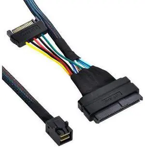 Vszerda U.2 U2 SFF-8639 NVME PCIe SSD Cable for Mainboard Intel SSD 750 p3600 p3700 M.2 SFF-8643 Mini SAS HD Vszerda U.2 U2 SFF-8639 NVME PCIe SSD Cable for Mainboard Intel SSD 750 p3600 p3700 M.2 SFF-8643 Mini SAS HD