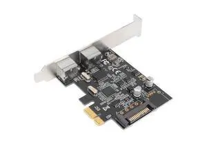 Vszerda PCIE Expansion Card, PCI Express to Port PS/2 Expansion Card, PS/2 Keyboard and Mouse Port Expansion Card Without USB Port, SATA Power Interface, for Vszerda PCIE Expansion Card, PCI Express to Port PS/2 Expansion Card, PS/2 Keyboard and Mouse Port Expansion Card Without USB Port, SATA Power Interface, for