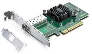 Vszerda 10Gb SFP+ PCI-E Network Card NIC, Compare to Intel X520-DA1 (E10G42BTDA), with Intel 82599EN Chip, Single SFP+ Port, PCIe X8, Ethernet LAN Network Adapter Support Windows/Linux/VMware Vszerda 10Gb SFP+ PCI-E Network Card NIC, Compare to Intel X520-DA1 (E10G42BTDA), with Intel 82599EN Chip, Single SFP+ Port, PCIe X8, Ethernet LAN Network Adapter Support Windows/Linux/VMware