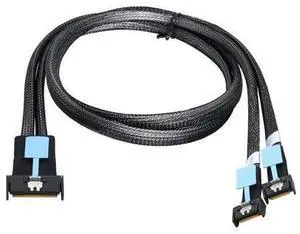 Vszerda PCI-E 5.0 MCIO STR PCI-E Mini Cool Edge IO 8i 74Pin Male to Dual MCIO 38Pin Male High Speed Extender Data Cable 50cm Vszerda PCI-E 5.0 MCIO STR PCI-E Mini Cool Edge IO 8i 74Pin Male to Dual MCIO 38Pin Male High Speed Extender Data Cable 50cm