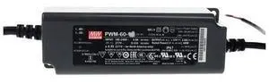 Mean Well PWM 60W 12V 5A LED Driver PWM-60-12 AC-DC Constant Voltage PWM Output Switching Power Supply Converter Transformer with IP67, PFC, 3 in 1 Dimming, Plastic Case Mean Well PWM 60W 12V 5A LED Driver PWM-60-12 AC-DC Constant Voltage PWM Output Switching Power Supply Converter Transformer with IP67, PFC, 3 in 1 Dimming, Plastic Case