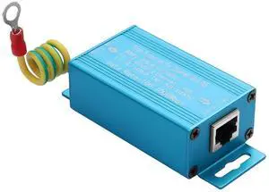 2-in-1 Lightning Arrester, Network Monitoring Camera, Power Surge Protector, Lightning Arrester (Blue) 2-in-1 Lightning Arrester, Network Monitoring Camera, Power Surge Protector, Lightning Arrester (Blue)