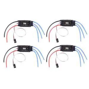4PCS 2-4S 30A RC Brushless ESC Electric Speed Controller 5V 2A for 2 to 4S Lipo Battery DIY Multicopter Quadcopter Easy to Use 4PCS 2-4S 30A RC Brushless ESC Electric Speed Controller 5V 2A for 2 to 4S Lipo Battery DIY Multicopter Quadcopter Easy to Use