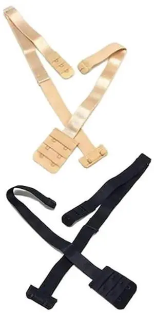 2 PCS Low Back Bra Converter Bra Converter Bra Adjustable Backless Underwear Extension Buckle Dress Bra Bridal Bra 2 PCS Low Back Bra Converter Bra Converter Bra Adjustable Backless Underwear Extension Buckle Dress Bra Bridal Bra