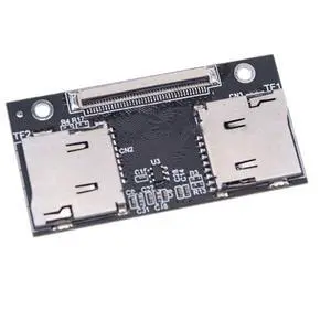 TF Adapter Card Dual TF Card to ZIF Anti-Interference Connection Card Suitable for Computer and Game Consoles TF Adapter Card Dual TF Card to ZIF Anti-Interference Connection Card Suitable for Computer and Game Consoles