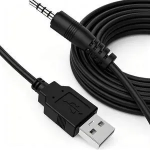 3.5mm USBCharging Audio Cable 3.3FT,AUX Audio Jack toUSB Male Charging CableAdapter,Compatible withHeadphones,Speakers,VoiceRecorders,MP3 Players,and Other Devices with a3.5mm Port 3.5mm USBCharging Audio Cable 3.3FT,AUX Audio Jack toUSB Male Charging CableAdapter,Compatible withHeadphones,Speakers,VoiceRecorders,MP3 Players,and Other Devices with a3.5mm Port