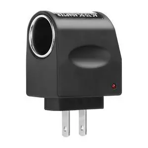 AC to DC Converter 12V 6W Car Cigarette Lighter Socket, 110V AC to 12V DC Adapter, AC/DC Power Adapter - 1Pack AC to DC Converter 12V 6W Car Cigarette Lighter Socket, 110V AC to 12V DC Adapter, AC/DC Power Adapter - 1Pack