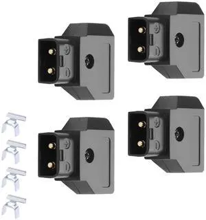 4PCS D-tap Plug Male DIY Connectors,D-tap P-tap Male Connector Power Plug with DSLR Anton-Bauer IDX V Mount Gold Mount Battery ARRI RED Camera Power Adapters 4PCS D-tap Plug Male DIY Connectors,D-tap P-tap Male Connector Power Plug with DSLR Anton-Bauer IDX V Mount Gold Mount Battery ARRI RED Camera Power Adapters