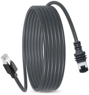 Ethernet Cable for Starlink Mini Kit, Starlink Cable to RJ45 Replacement Cable for StarLink Mini Dish Portable & 1200Mbps High Speed (2M/6.6FT) Ethernet Cable for Starlink Mini Kit, Starlink Cable to RJ45 Replacement Cable for StarLink Mini Dish Portable & 1200Mbps High Speed (2M/6.6FT)