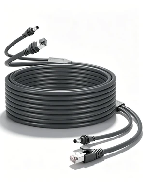 CERRXIAN 2 in 1 for Starlink Mini Ethernet Cable 16.4FT/5M, Starlink Mini Power Cord & RJ45 Ethernet Cable, Gigabit Data Waterproof Starlink Mini Accessories for RV, Boat, Van, Outdoor Use CERRXIAN 2 in 1 for Starlink Mini Ethernet Cable 16.4FT/5M, Starlink Mini Power Cord & RJ45 Ethernet Cable, Gigabit Data Waterproof Starlink Mini Accessories for RV, Boat, Van, Outdoor Use