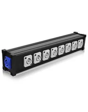 8 Channel Multi PowerCon Power Cable Breakout for Stage Lights, LED Screens, Moving Heads & Pro Audio and More 8 Channel Multi PowerCon Power Cable Breakout for Stage Lights, LED Screens, Moving Heads & Pro Audio and More