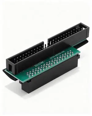 SCSI HPDB 68 Pin Male to IDE 50 Pin Male Adapter for Disks, Tapes, CD-ROMs, Rewritable Optical Drives SCSI HPDB 68 Pin Male to IDE 50 Pin Male Adapter for Disks, Tapes, CD-ROMs, Rewritable Optical Drives