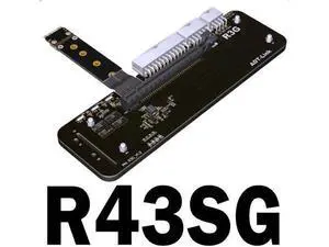 M.2 NVMe to PCIe x16 connector PCIe x16 to M.2 NVMe eGPU Adapter R43SG 4.0 eGPU for NUC / ITX /Notebook PC M.2 NVMe to PCIe x16 connector PCIe x16 to M.2 NVMe eGPU Adapter R43SG 4.0 eGPU for NUC / ITX /Notebook PC
