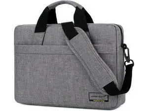 13.3 Inch Stylish Lightweight Business Laptop Shoulder Messenger Bag Briefcase Sleeve Case for 13-13.3 Inches Laptop/Notebook/MacBook/Ultrabook/Chromebook Computers Grey 13.3 Inch Stylish Lightweight Business Laptop Shoulder Messenger Bag Briefcase Sleeve Case for 13-13.3 Inches Laptop/Notebook/MacBook/Ultrabook/Chromebook Computers Grey