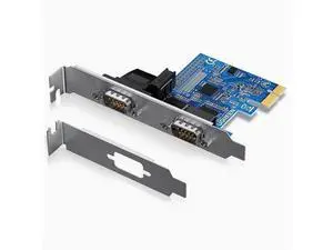 UGREEN PCIE-E to RS-232 serial port expansion card COM port desktop computer host adapter card 9-pin DB9 industrial control UGREEN PCIE-E to RS-232 serial port expansion card COM port desktop computer host adapter card 9-pin DB9 industrial control