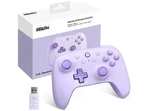 8Bitdo Ultimate 2C Wireless Controller for Windows PC and Android, Gamepad with 1000Hz Polling Rate, Remappable L4/R4 Bumpers, Rumble Vibration and Turbo Function Orange Purple 8Bitdo Ultimate 2C Wireless Controller for Windows PC and Android, Gamepad with 1000Hz Polling Rate, Remappable L4/R4 Bumpers, Rumble Vibration and Turbo Function Orange Purple