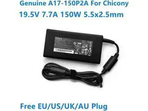 19.5V 7.7A 150W Chicony A17-150P2A A150A021P Power Supply AC Adapter For GS60 GHOST PRO-052 GS70 GS63VR Laptop Charger 19.5V 7.7A 150W Chicony A17-150P2A A150A021P Power Supply AC Adapter For GS60 GHOST PRO-052 GS70 GS63VR Laptop Charger