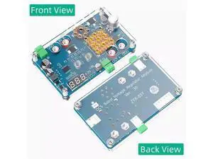 DC5-32V to 5-45V 3A Wide voltage DC power supply regulator with voltage display and touch switch DC5-32V to 5-45V 3A Wide voltage DC power supply regulator with voltage display and touch switch